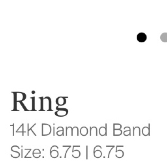 14K Gold and White Gold 3 Diamond Ring. In Very Good Condition. Size 6.75 - Picture 7 of 16